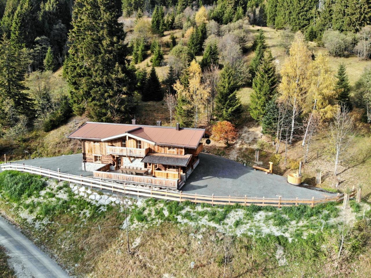 Almhuette Lengau Villa Saalbach-Hinterglemm Exterior photo