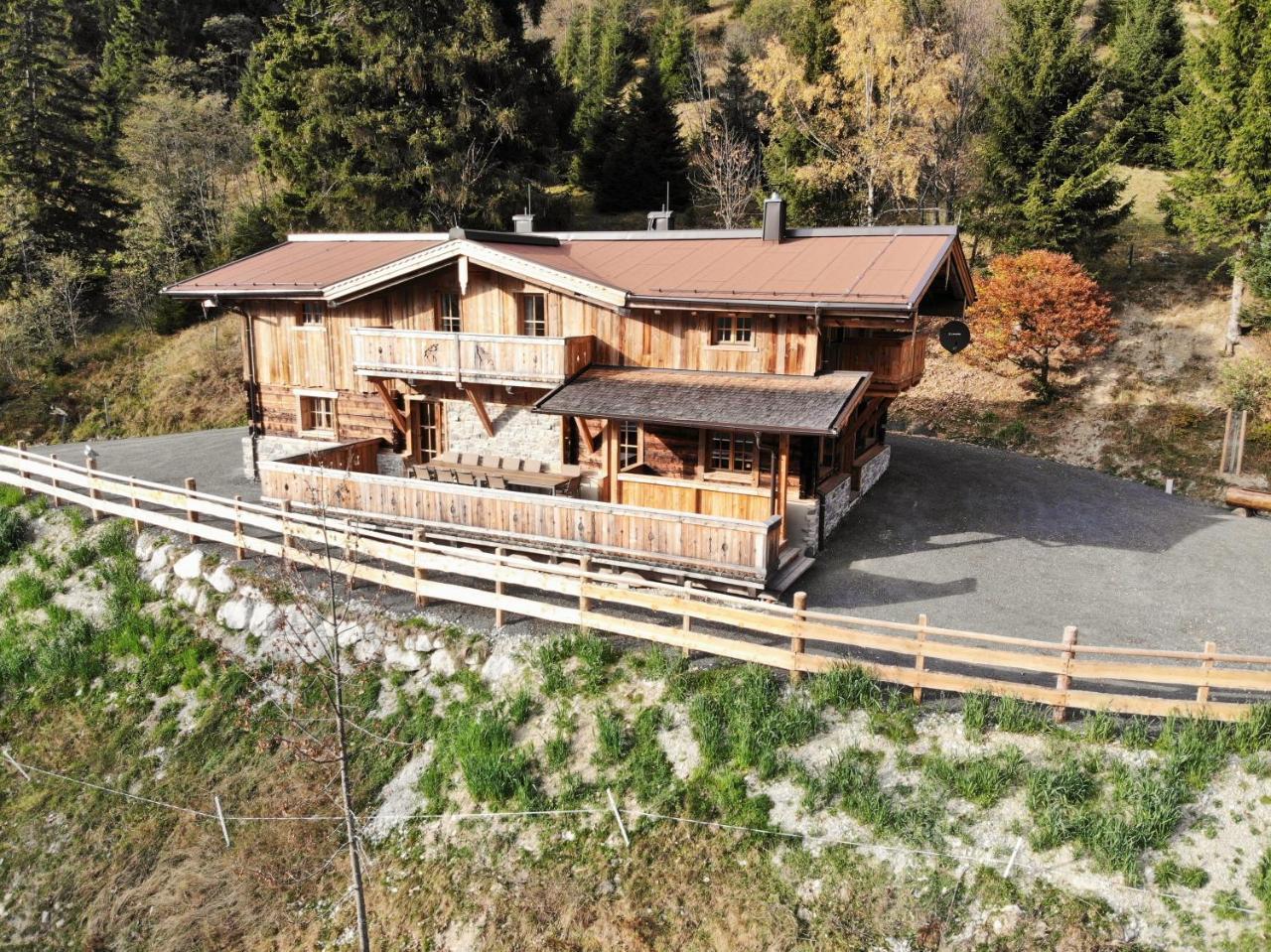 Almhuette Lengau Villa Saalbach-Hinterglemm Exterior photo